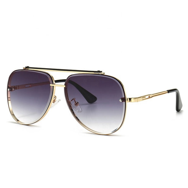 C&G Boss Signature 2020 Rimless Aviator - WREN