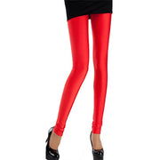 Shiny Fluorescent Spandex Leggings - WREN